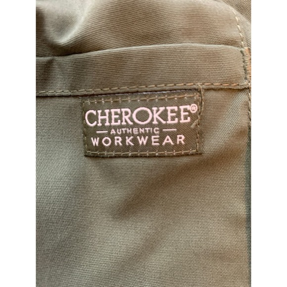 Cherokee Workwear Women's Straight Leg Elastic Waist Cargo Scrub PantsWW170 XLTT - Picture 7 of 7